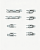DISHWASHER BEARING CLIPS 00611472