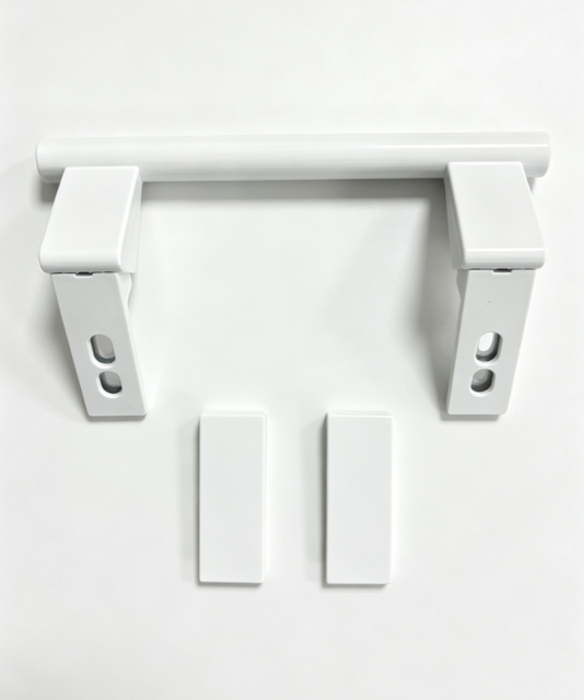 FREEZER DOOR HANDLE WITH 2 PZ COVER (207MM) 7432600 7430668 743066800