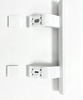 FRIDGE DOOR HANDLE WITH SCREW COVER 2651095073