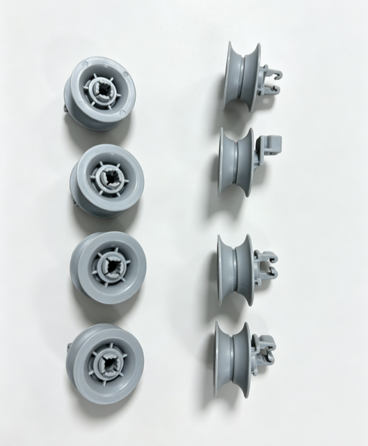 DISHWASHER UPPER BASKET WHEELS (8 PCS) 00611666 00165313