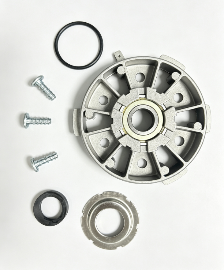 Washing machine drum support for commercial and residential appliance repair