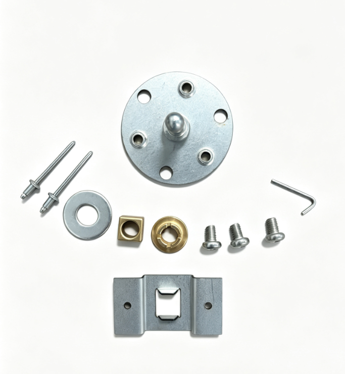 Tumble Dryer Shaft Replacement Kit C00095655 comprehensive components including shaft, bearing, and Torx screws