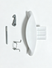 WASHING MACHINE DOOR HANDLE C00116580