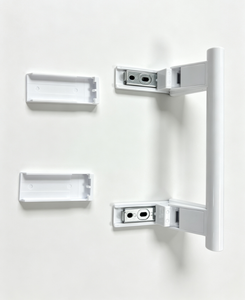 FREEZER DOOR HANDLE WITH 2 PZ COVER (207MM) 7432600 7430668 743066800